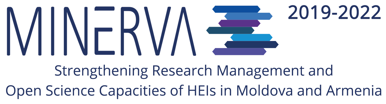 MINERVA – „Consolidarea capacităților de gestionare a cercetării și a Științei Deschise ale instituțiilor de învățământ superior din Republica Moldova și Armenia”