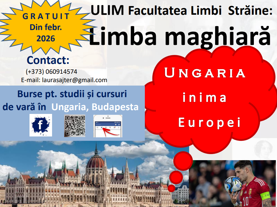 𝐋𝐚𝐧𝐬ă𝐦 î𝐧𝐬𝐜𝐫𝐢𝐞𝐫𝐢𝐥𝐞 𝐩𝐞𝐧𝐭𝐫𝐮 𝐜𝐮𝐫𝐬𝐮𝐫𝐢 𝐠𝐫𝐚𝐭𝐮𝐢𝐭𝐞 𝐝𝐞 𝐥𝐢𝐦𝐛ă 𝐦𝐚𝐠𝐡𝐢𝐚𝐫ă – 𝐔𝐋𝐈𝐌