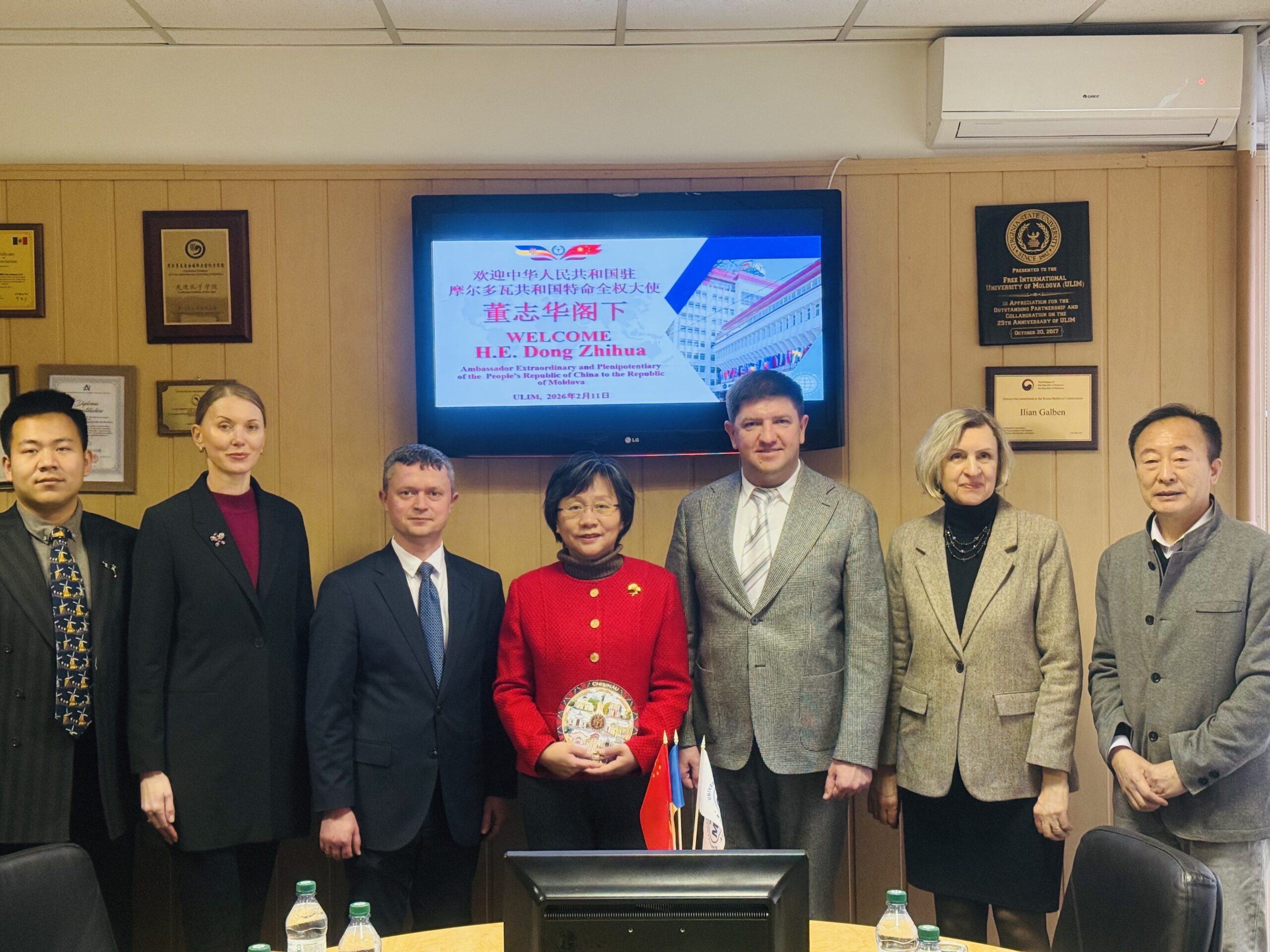 Vizita Ambasadoarei Republicii Populare Chineze la ULIM!